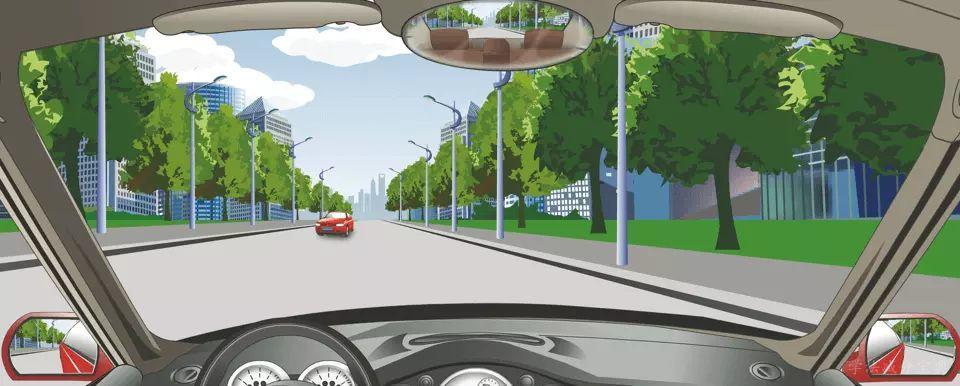 驾驶机动车在这种道路上怎样会车最安全？-学法减分拍照搜题