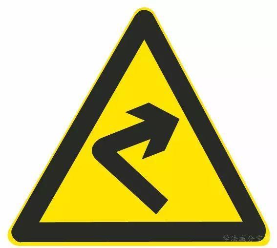 这个标志的含义是警告前方道路有障碍物，车辆减速绕行。-学法减分拍照搜题