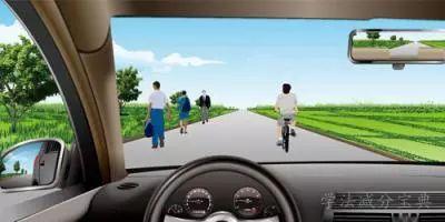 在这种道路上通行，机动车在道路中间通行的原因是？-学法减分拍照搜题