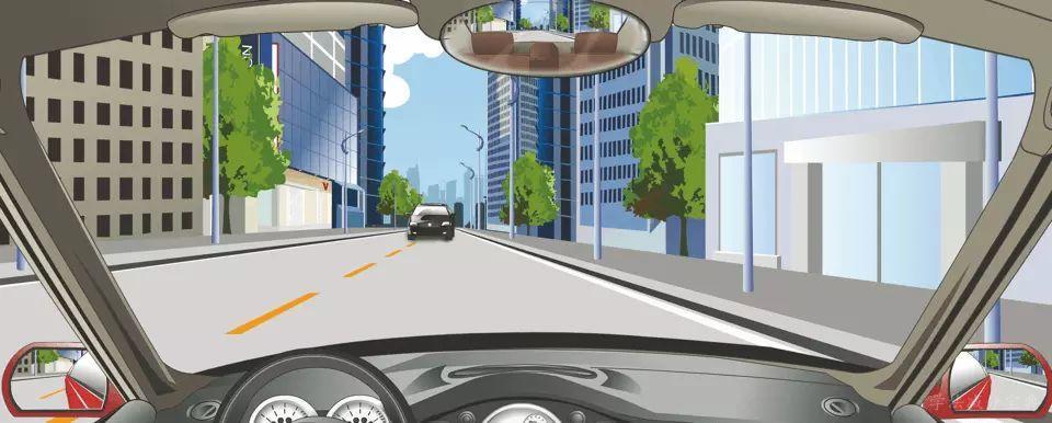 驾驶机动车遇到这种情况时要向左占道行驶。-学法减分拍照搜题