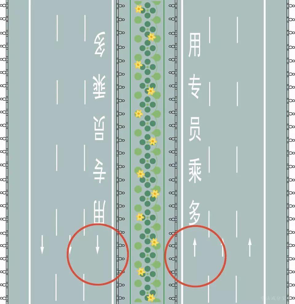 道路最左侧白色虚线区域是何含义？-学法减分拍照搜题