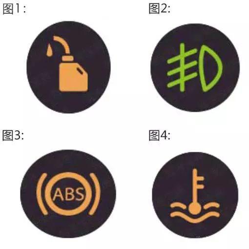 以下哪个指示灯亮时，表示防抱死制动系统出现故障？-学法减分拍照搜题