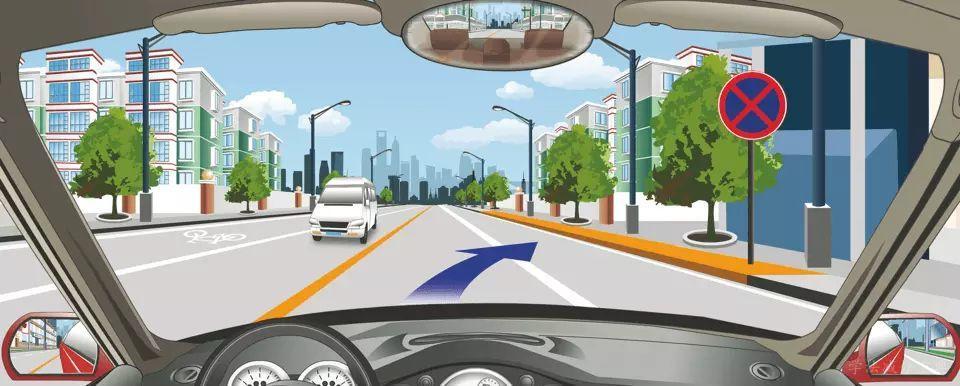 在这个区域内可以临时停车。-学法减分拍照搜题