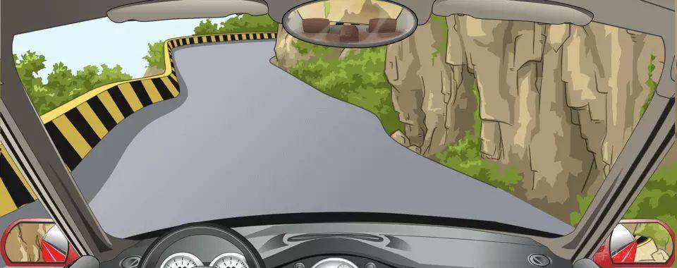 驾驶机动车通过这种傍山险路要靠右侧行驶。-学法减分拍照搜题
