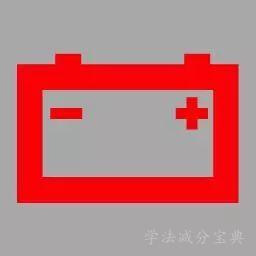 机动车仪表板上（如图所示）亮表示什么？-学法减分拍照搜题