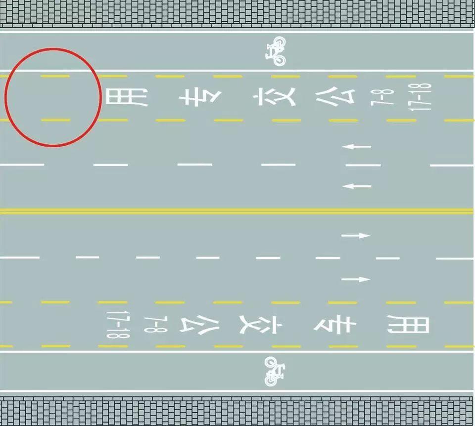 图中圈内两条黄色虚线间的区域是何含义？-学法减分拍照搜题