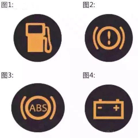 图中哪个报警灯亮，提示机动车充电电路出现异常或故障？-学法减分拍照搜题