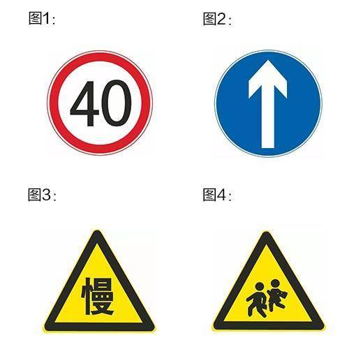 下列交通标志与其含义，对应正确的一项是？-学法减分拍照搜题